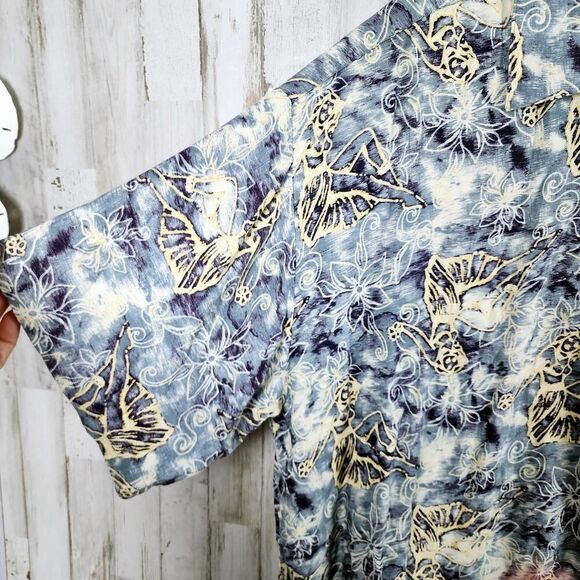 Morro Bay Hawaiian Aloha Button Down Shirt Hula Dancers Size XXL - Picture 5 of 8